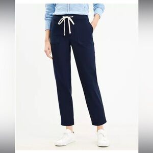 LOFT Ann Taylor Utility Jogger Pants In Twill pockets, drawstring